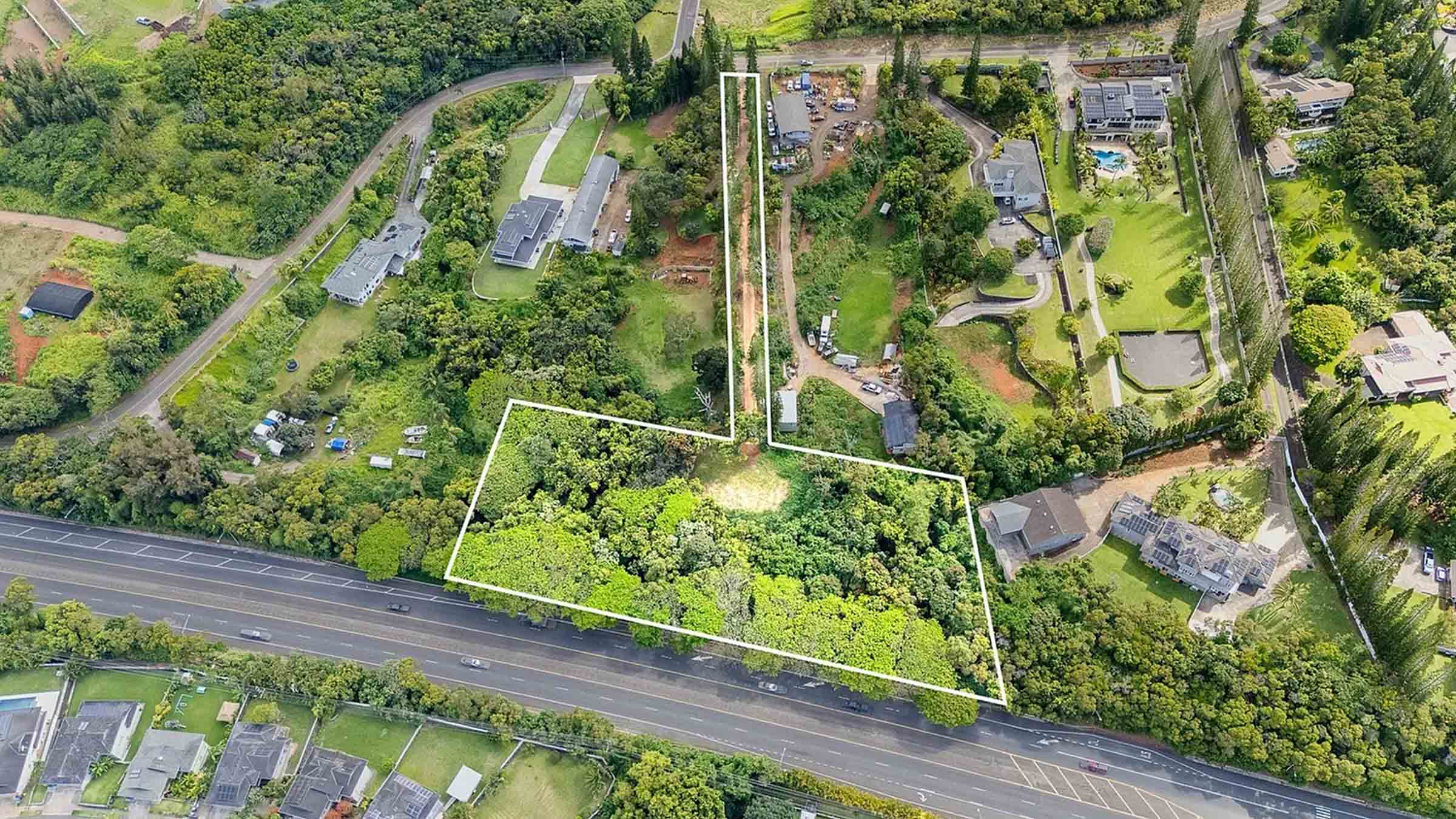 6.4-acre undeveloped land in Wahiawa, Hawaii purchased by Cash.Land