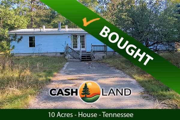 10-acre residential house sold fast for cash in Tennessee – sell house fast