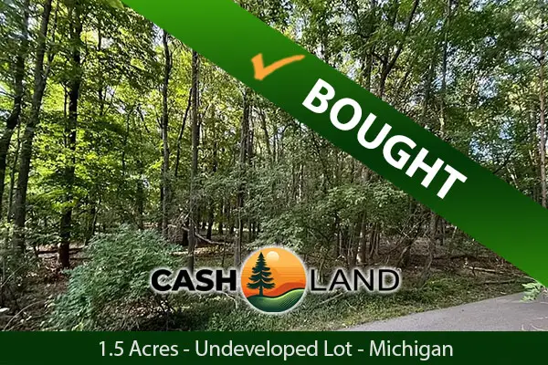 Closed in 27 days on my 1.50-acre undeveloped lot in Grand Rapids, Michigan.