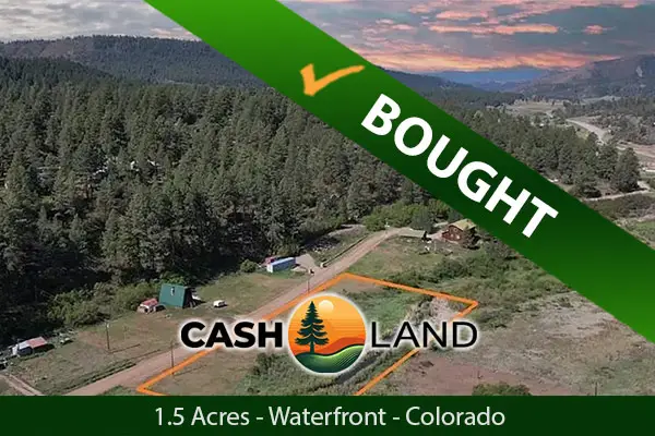 Closed in 26 days on my 1.50-acre waterfront in Rifle, Colorado.