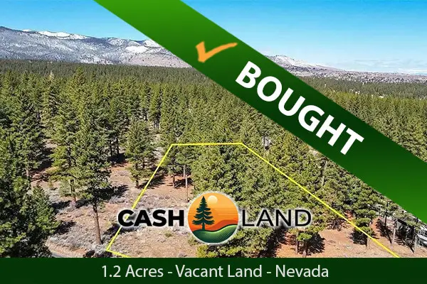 Closed in 32 days on my 1.20-acre vacant land in Lovelock, Nevada.