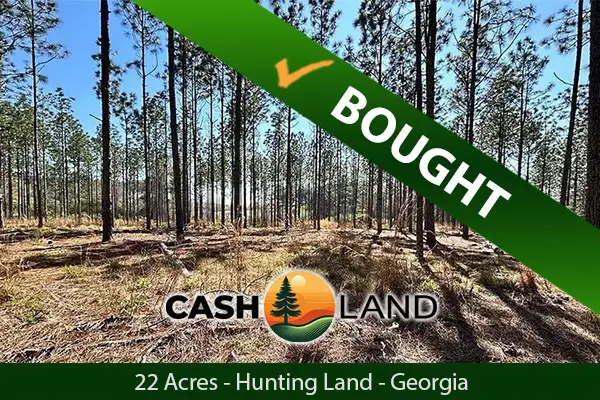 Closed in 10 days on my 22-acre hunting land in Toccoa, Georgia.
