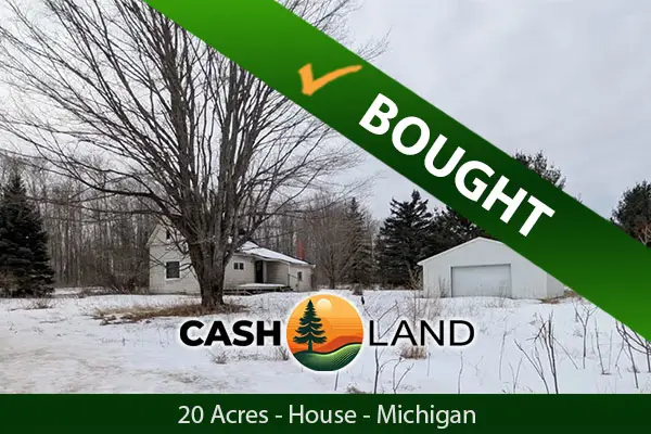 Closed in 31 days on my 20-acre house in Imlay City, Michigan.