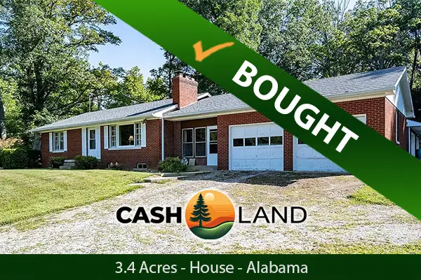 Closed in 31 days on my 3.40-acre house in Bay Minette, Alabama.