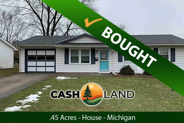 Closed in 17 days on my 0.45-acre residential in Cadillac, Michigan.