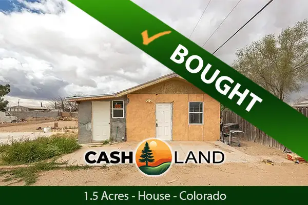 Closed in 31 days on my 1.50-acre fixer upper in Del Norte, Colorado.