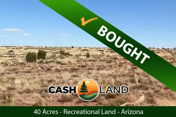 Closed in 6 days on my 40-acre recreational land in Safford, Arizona.
