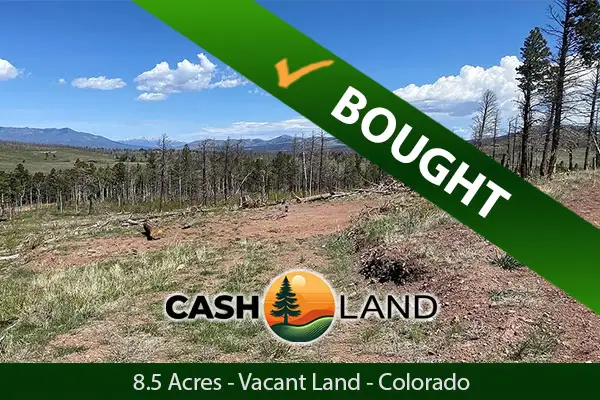 Closed in 8 days on my 8.50-acre vacant land in Salida, Colorado.
