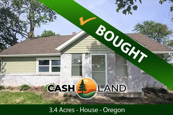 Closed in 12 days on my 3.40-acre house in Vernonia, Oregon.