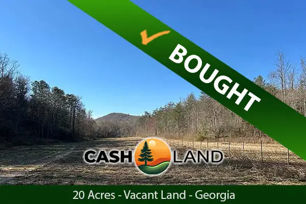Closed in 26 days on my 20-acre vacant land in Hazlehurst, Georgia.