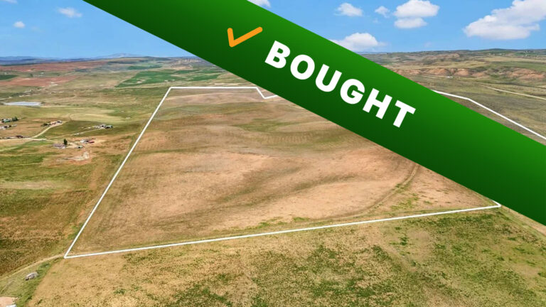 310-acre acreage in Craig, Colorado purchased by Cash Land