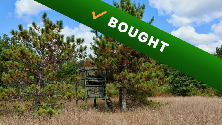 10-acre hunting land in Clare, Michigan purchased by Cash Land