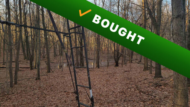 20-acre hunting land in Ludington, Michigan purchased by Cash Land