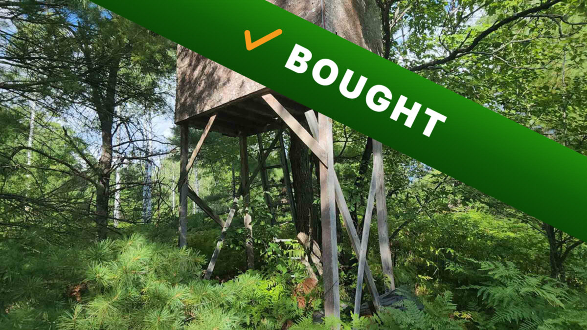 10-acre hunting land in Manistee, Michigan purchased by Cash Land