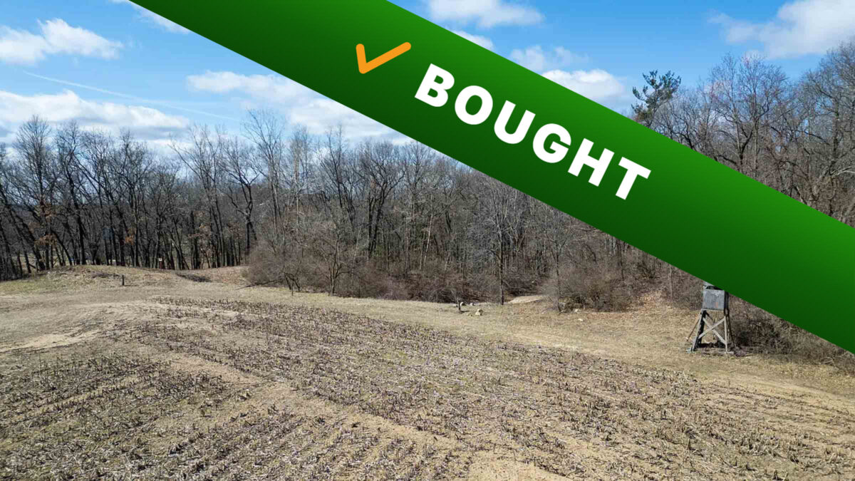 22.5-acre hunting land in Rockford, Michigan purchased by Cash Land
