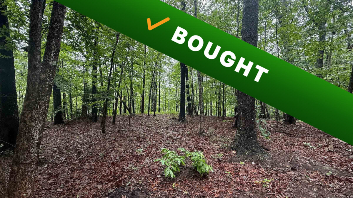 22-acre hunting land in Toccoa, Georgia purchased by Cash Land