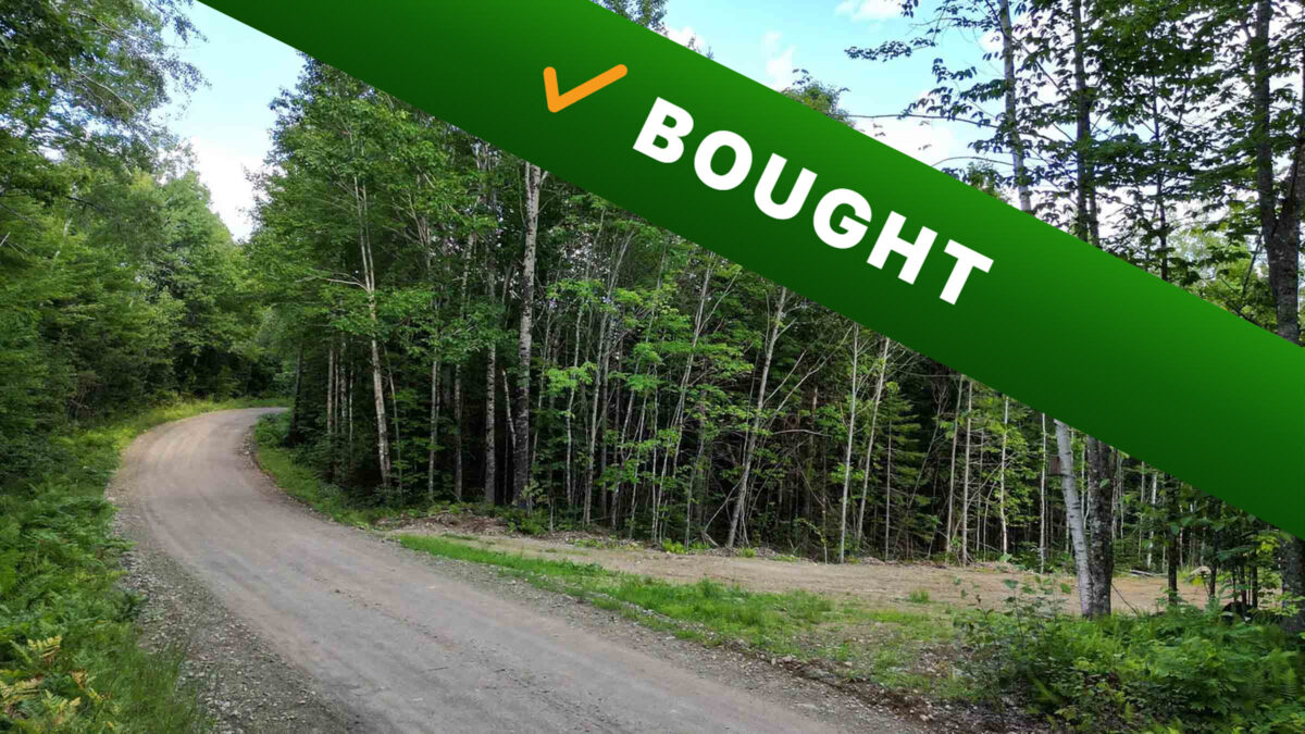 3.6-acre raw land in Houlton, Maine purchased by Cash Land