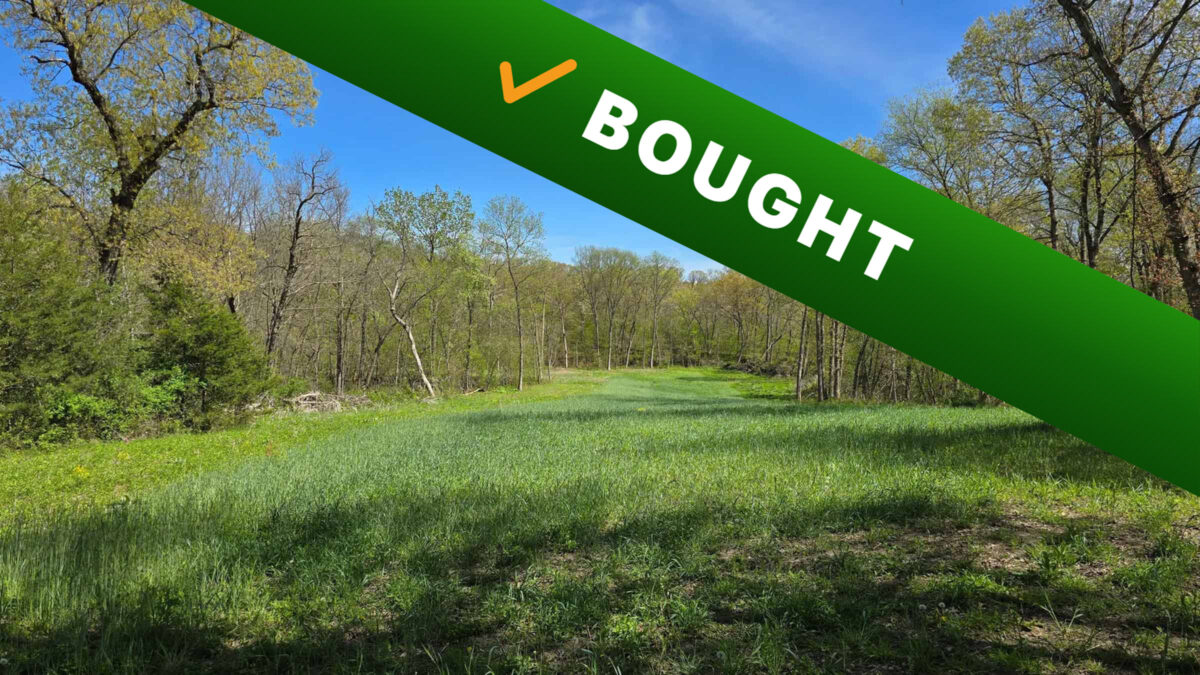 160-acre recreational land in Ava, Missouri purchased by Cash Land