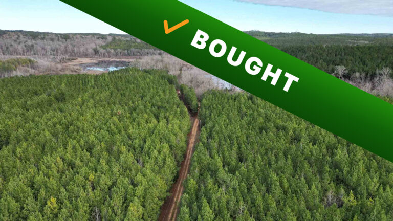 124-acre timber land in Bay Minette, Alabama purchased by Cash Land