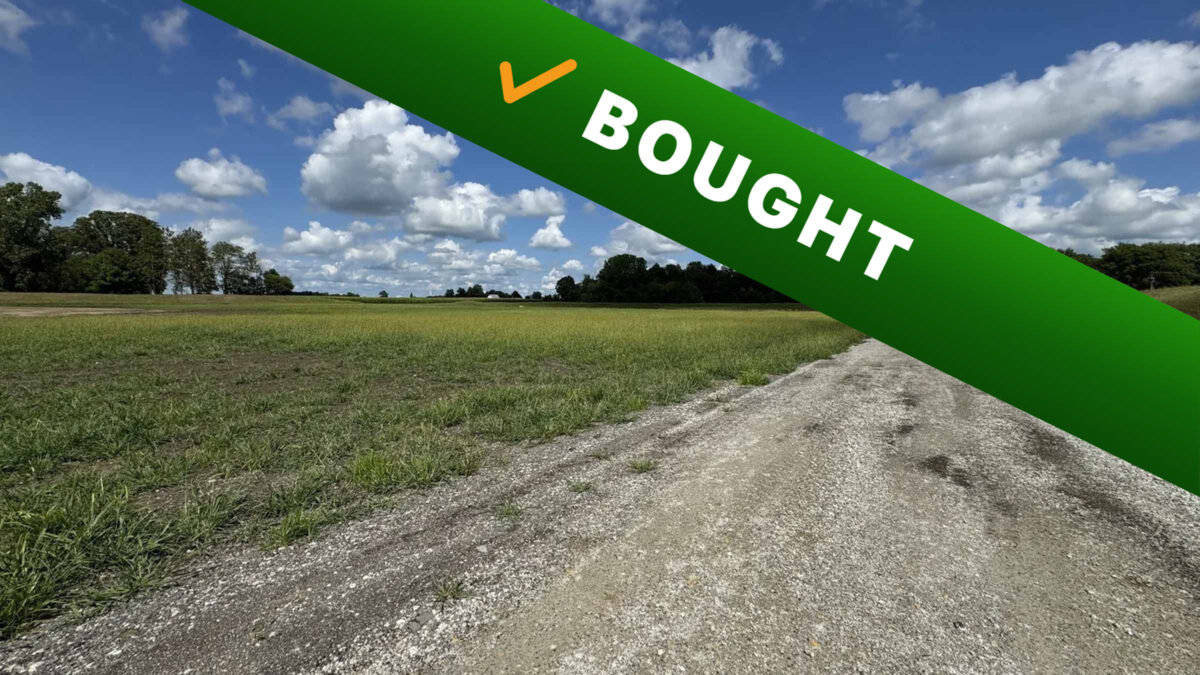 17-acre undeveloped land in Kokomo, Indiana purchased by Cash Land