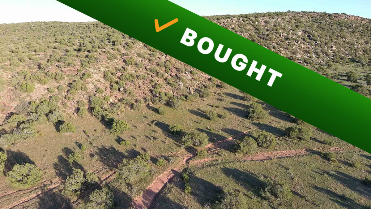 110-acre undeveloped land in Santa Rosa, New Mexico purchased by Cash Land