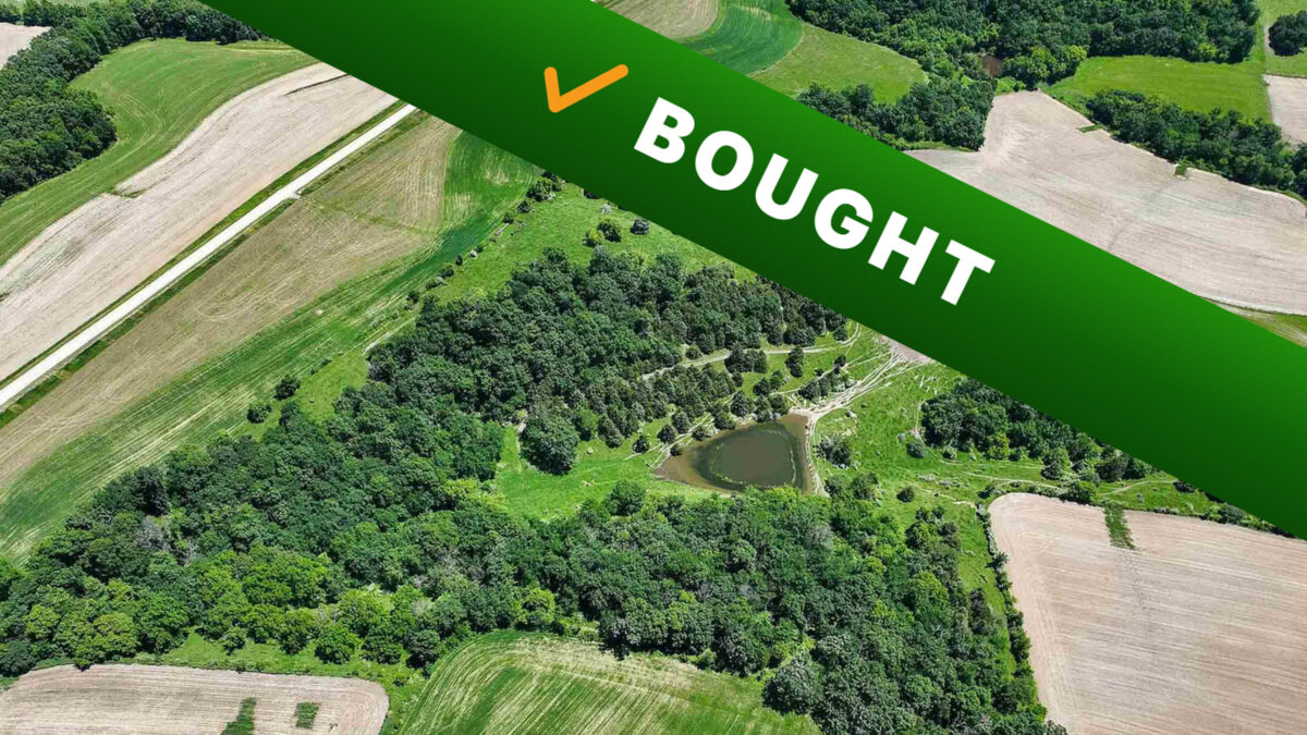 47.5-acre vacant land in Decorah, Iowa purchased by Cash Land