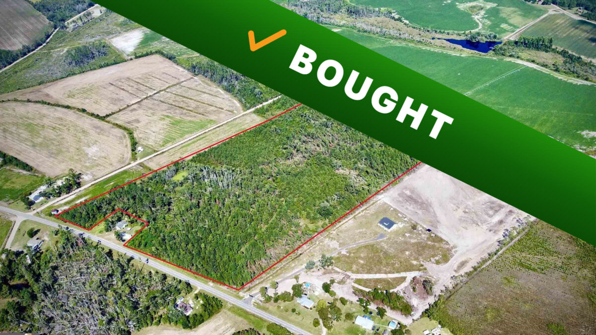 47.5-acre vacant land in Hazlehurst, Georgia purchased by Cash Land