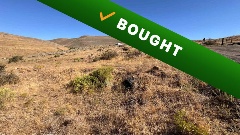 4.5-acre vacant land in Lovelock, Nevada purchased by Cash Land