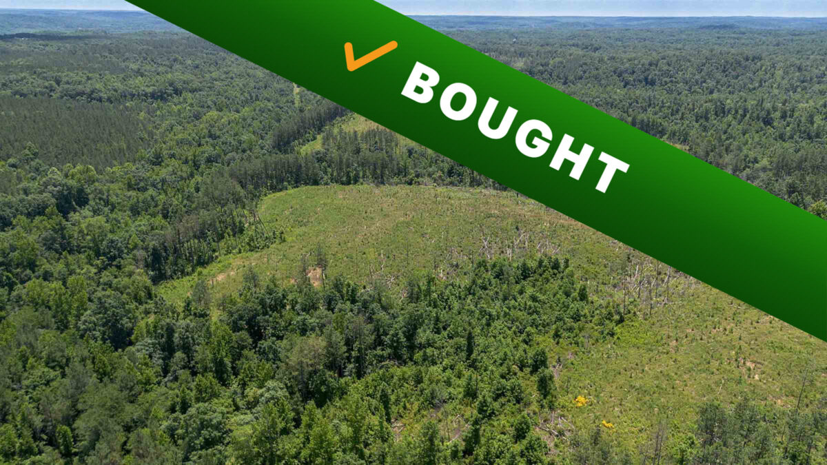 60-acre vacant land in Parsons, Tennessee purchased by Cash Land